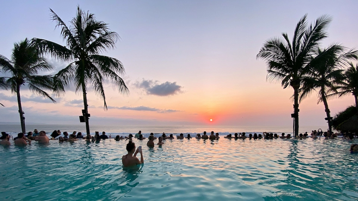 4. Seminyak – Sunset Dinners and Stylish Beach Clubs